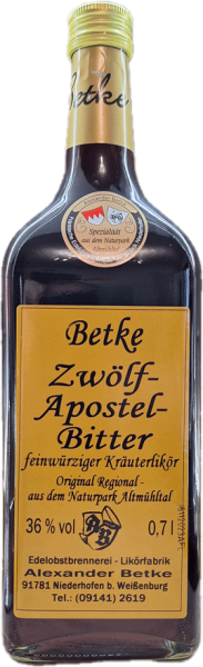 12 Apostel Bitter 36% - 0,7l